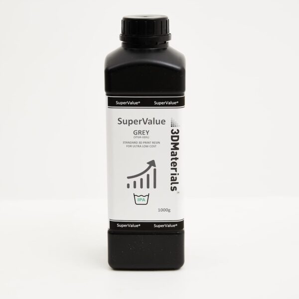 SuperValue 3D Printer Resin for Ultra Low Cost Printing, Made in Korea by 3DMaterials (1000g, Grey) - Image 6