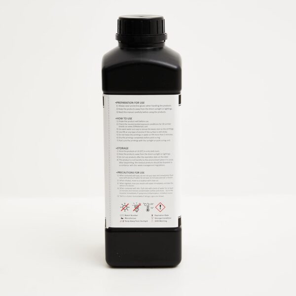 SuperValue 3D Printer Resin for Ultra Low Cost Printing, Made in Korea by 3DMaterials (1000g, Grey) - Image 8