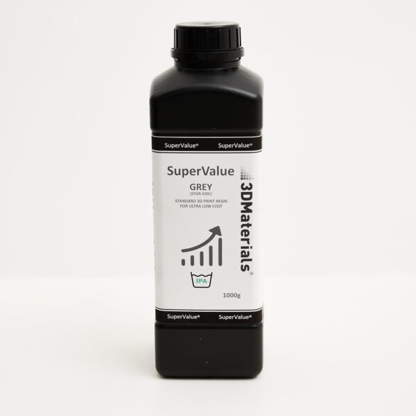 SuperValue 3D Printer Resin for Ultra Low Cost Printing, Made in Korea by 3DMaterials (1000g, Grey) - Image 9