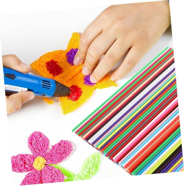 220 Pack Printer Pen Filament 22 Vibrant Colors Low Heat Child-Friendly for School Home - Image 9
