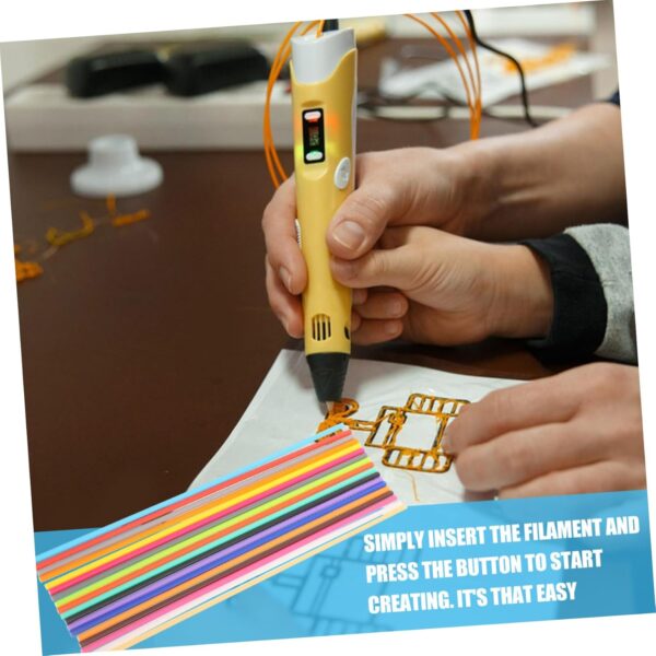 Doodler Pen Filament Refills Pcs Colors Low Temperature for Drawing Supplies Diy Crafting - Image 4