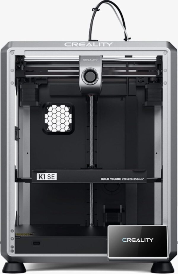 Creality K1 SE 3D Printer, 2024 New Version 600mm/s High-Speed Hands-Free Auto Leveling Flagship-Level Direct Extruder Quick-swap Tri-Metal Nozzle K1 Upgrade 3D Printer - Image 2