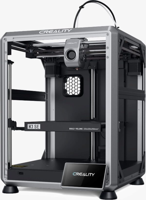 Creality K1 SE 3D Printer, 2024 New Version 600mm/s High-Speed Hands-Free Auto Leveling Flagship-Level Direct Extruder Quick-swap Tri-Metal Nozzle K1 Upgrade 3D Printer - Image 3
