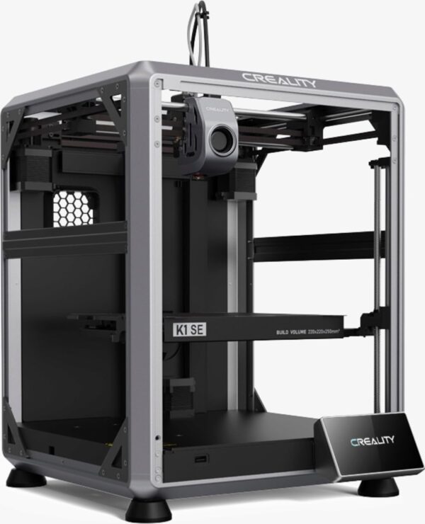 Creality K1 SE 3D Printer, 2024 New Version 600mm/s High-Speed Hands-Free Auto Leveling Flagship-Level Direct Extruder Quick-swap Tri-Metal Nozzle K1 Upgrade 3D Printer - Image 4