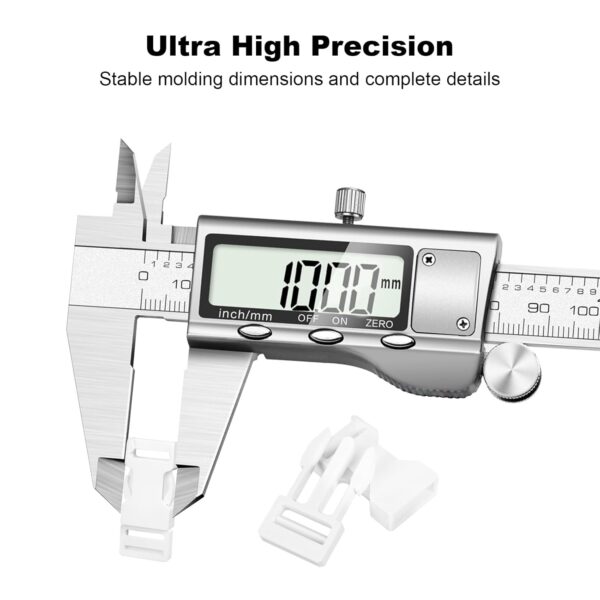 X110 Upgraded Standard 3D Printing Resin, Enhanced Toughness & Strength, Non-Brittle 405nm UV Curing Resin with High Precision for 4K/6K/8K LCD DLP 3D Printers (White, 1kg) - Image 7