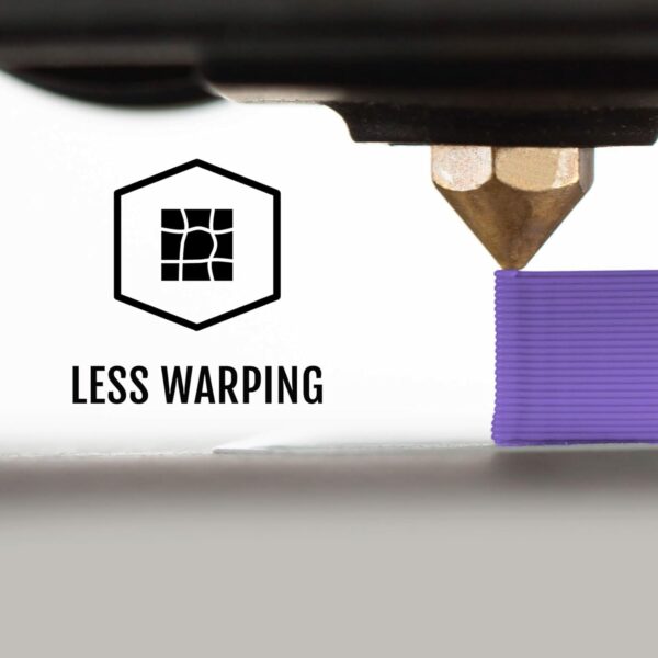 HATCHBOX 1.75mm Light Purple TPU 3D Printer Filament Shore 95A, 1 KG Spool, Dimensional Accuracy +/- 0.03 mm, 3D Printing Filament - Image 5