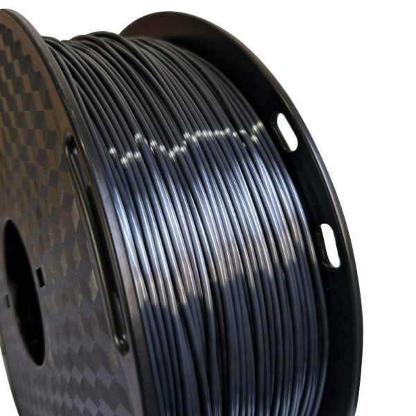 CC3D Silk Black PLA Filament 1.75mm 1KG 3D Printing Filament Silky Black Gloss Shiny Metallic PLA Black 3D Printer Material FDM 3D Printer - Image 3