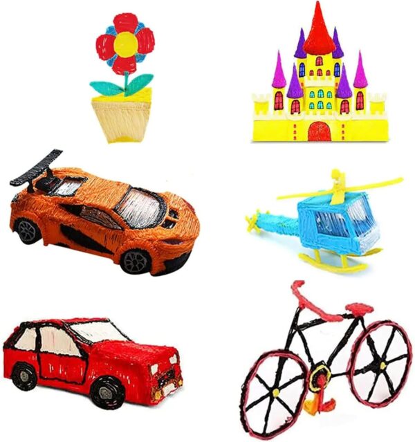 30Pcs 3D Pen Filament 1.75mm PLA Refills Pack, 3D Printing Pen Refills 30 Colors, Each Color 16.4 Feet, Universal Safety 3D Pen PLA Filament for 3D Pen and 3D Printer - Image 8
