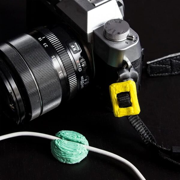3D Pen Filament, PCL Low Temperature Filament, 3D Printing Pen Refill, 1.75mm, 1kg (2.2lb) Spool, 350 Meters,Blue - Image 5