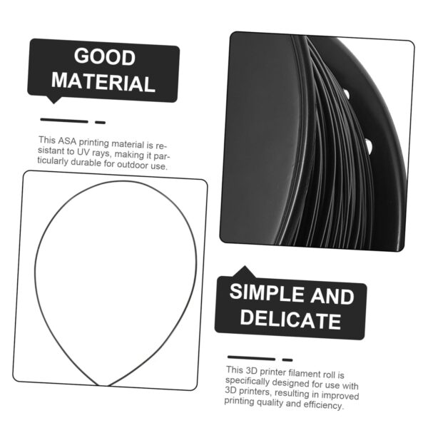 Accessories for ASA Fillament 1.75mm Filament ASA Filament 3D Printing Filament 3D Pen Filament Printer Accessories Filament 1.75 3D Filament 3D Printer - Image 7