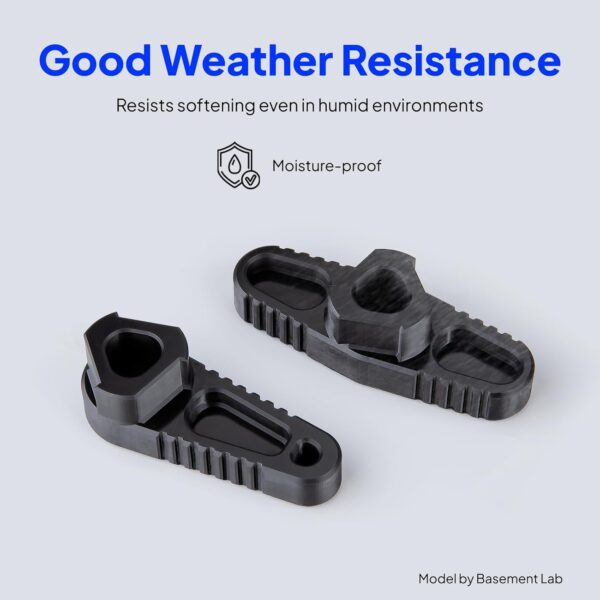 ELEGOO Tough Resin 3D Printer Resin with High Hardness, Low Viscosity, Low Shrinkage, Compatible with MSLA/LCD/DLP 3D Printers, Grey 2000g - Image 6