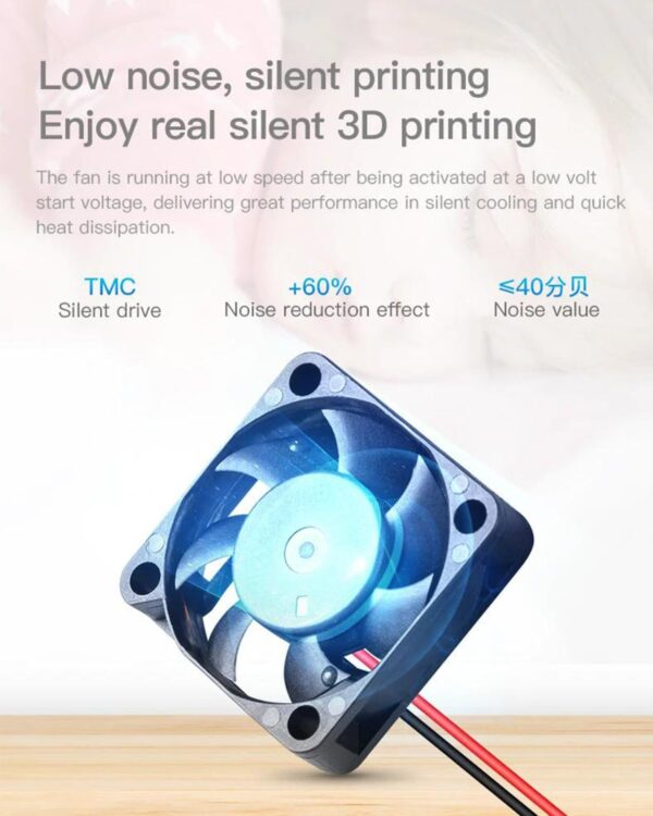 Creality Official 4010 Extruder Hot End Turbo Fan - 40x40x10MM 24V DC Cooling Fan for Ender 3/5 Series 3D Printers - Image 7