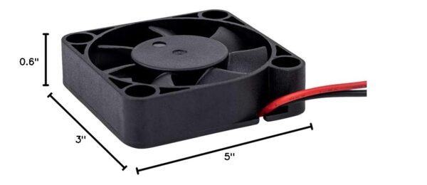 Creality Official 4010 Extruder Hot End Turbo Fan - 40x40x10MM 24V DC Cooling Fan for Ender 3/5 Series 3D Printers - Image 9
