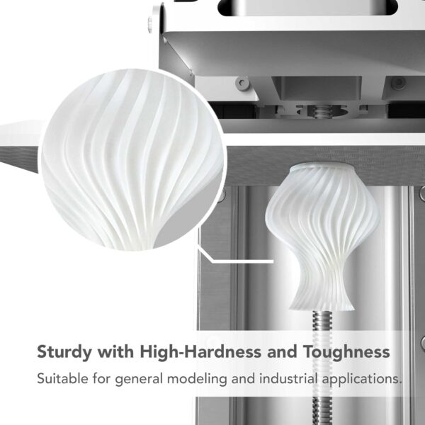 phrozen ABS-Like Creamy White 3D Printing Resin, 405nm DLP LCD UV-Curing Photopolymer Resin for General Modeling and Prototyping, High Precision Printing, Low Odor, Non-Brittle (1kg) - Image 4