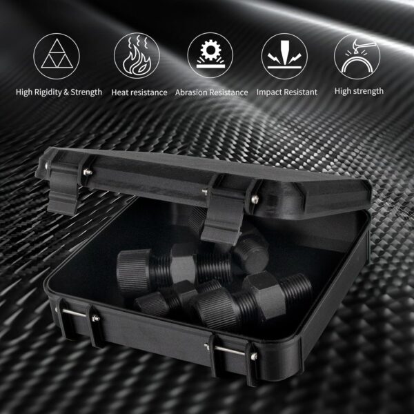 IEMAI PETG Carbon Fiber Filament 1.75mm, Matte Black PETG-CF, Heat-Resistant, High Strength & Rigidity 3D Printer Filament, 1kg Spool Designed for Complex Models and Functional Parts - Image 5