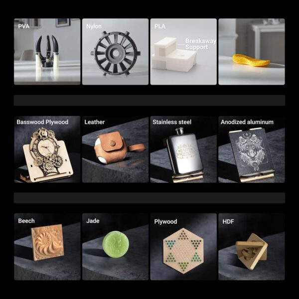 Snapmaker 3 in 1 Addons for Artisan 3D Printer Including Artisan Enclosure,200W CNC Module,40W Laser Module (Premium 3-in-1 Addons for Artisan 3DP) - Image 3