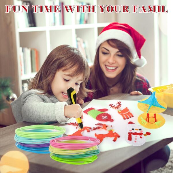3D Pen Filament Refills 32 Colors 320ft Each Color 10 feet 1.75mm PLA 3D Pen Filament (32 Colors) - Image 7