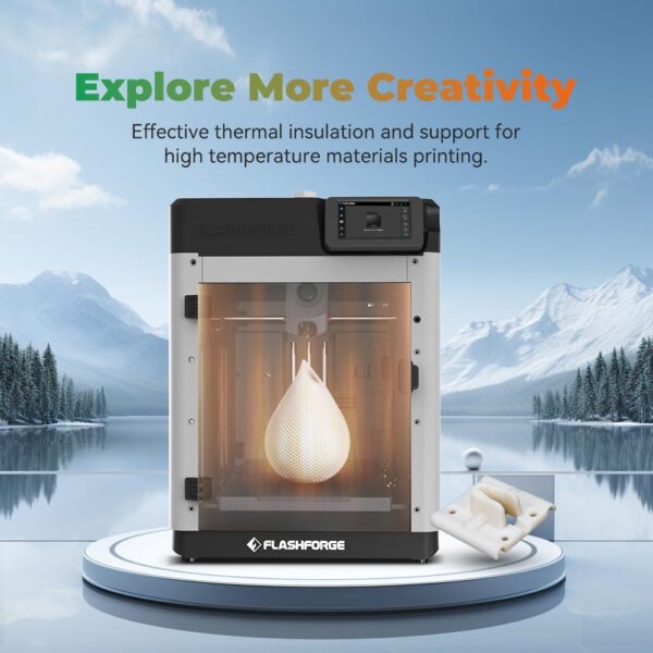 FLASHFORGE Adventurer 5M 3D Printer Enclosure Kit, Noise Reduction and Odor-Free, DIY The Enclosure Unlock More Filaments Require High Temperature Like ABS, ASA - Image 3