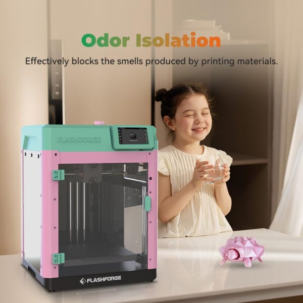 FLASHFORGE Adventurer 5M 3D Printer Enclosure Kit, Noise Reduction and Odor-Free, DIY The Enclosure Unlock More Filaments Require High Temperature Like ABS, ASA - Image 5