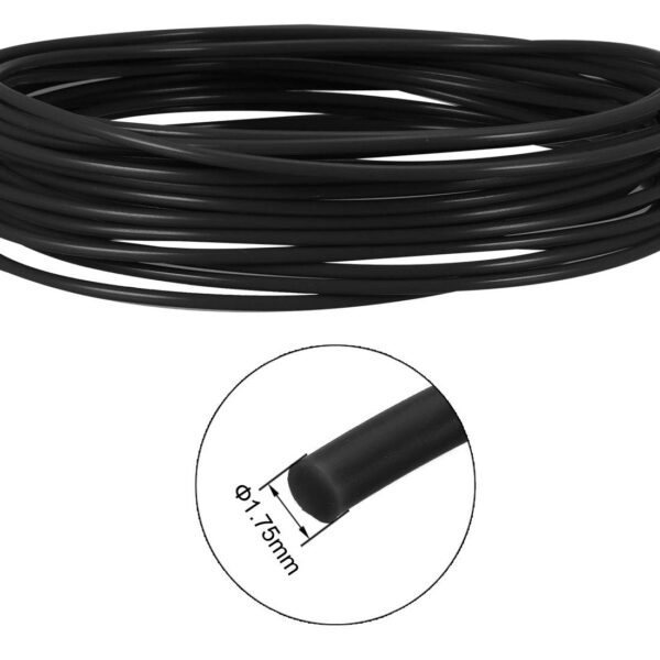 uxcell 3D Pen Filament Refills,16Ft,1.75mm PLA Filament Refills,Dimensional Accuracy +/- 0.02mm,for 3D Printer,Black - Image 3