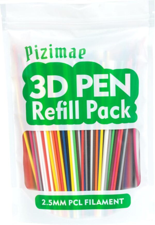 300 Pcs 3D Pen Filament 10 Colors 3D Doodler Pen Refills for 3D Start 3D Pen Low Printing Temperat Pizimae - Image 3