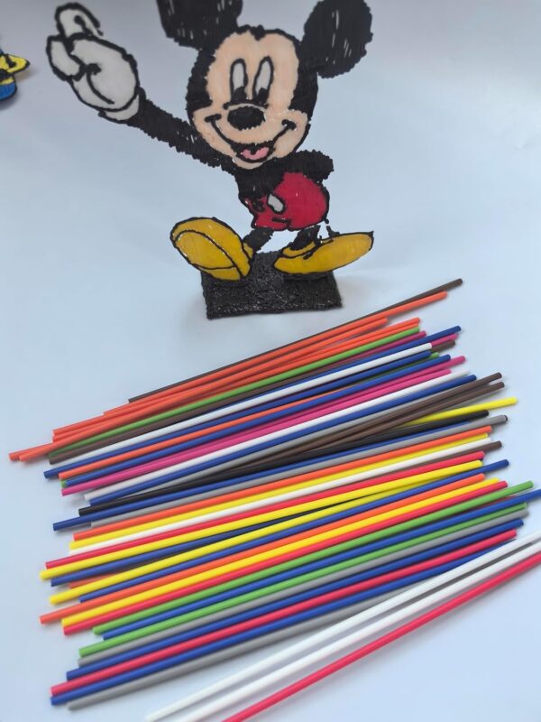 300 Pcs 3D Pen Filament 10 Colors 3D Doodler Pen Refills for 3D Start 3D Pen Low Printing Temperat Pizimae - Image 7