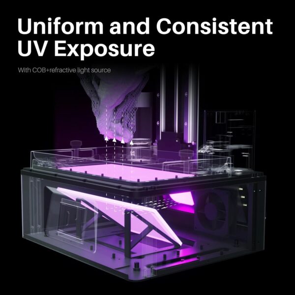 ELEGOO Jupiter SE Resin 3D Printer and its 12.8-Inch 6K Monochrome LCD - Image 8