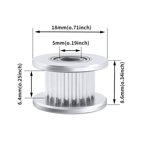 IdeaFormer 3D Printer Belt Tensioner, Assembled 2020 Profile X-axis Belt Tensioner for Ender 3, Ender 3 Pro, CR-10, CR-10S, Tronxy X3,Sunlu S8 - Image 4