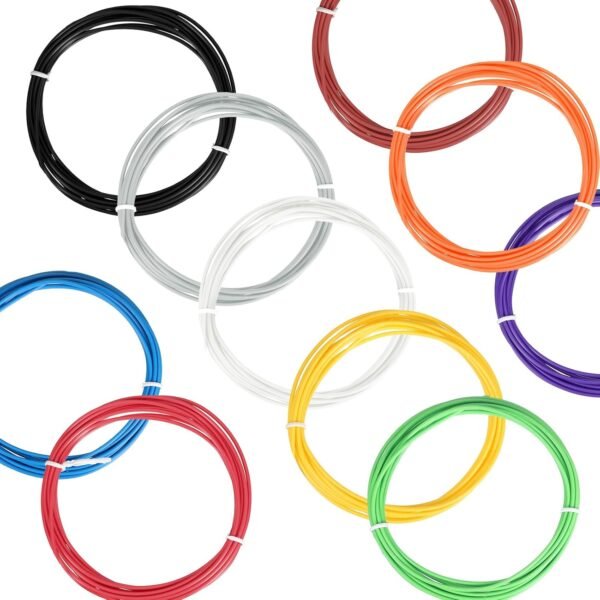 uxcell 3D Pen Filament Refills, 10 Colors 3D Pen PCL Filament 1.75mm, 10 Feet Each Color, 100 Feet in Total, PLA Filament 3D Pen Refills for 3D Drawing Pen - Image 5