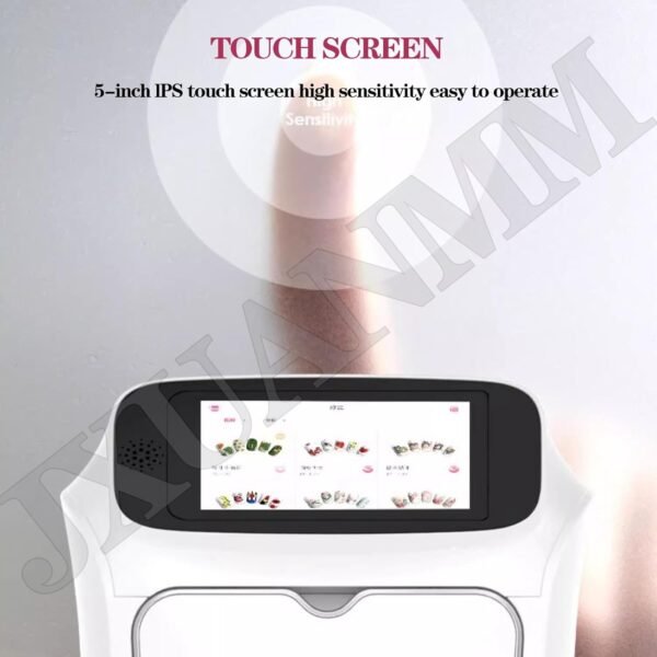 3D Nail Art Printer Machine - Digital Nail Design Machine Printer That Comes w/Over 800 Pictures of Nail |Wireless & Automatic Nail Art Machine,30s Done,Support WiFi/DIY/USB,White - Image 4