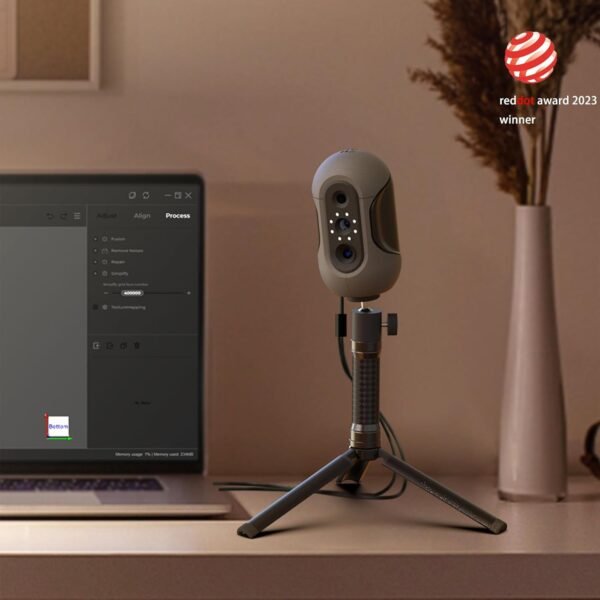 Mole 3D Scanner for 3D Printing - 3D Printer Accessories 0.05mm Accuracy 0.1mm Resolution 10FPS Handheld & Turntable Scan, NIR Light & Visual Tracking Technology, Free 3D Scanning Software - Image 7