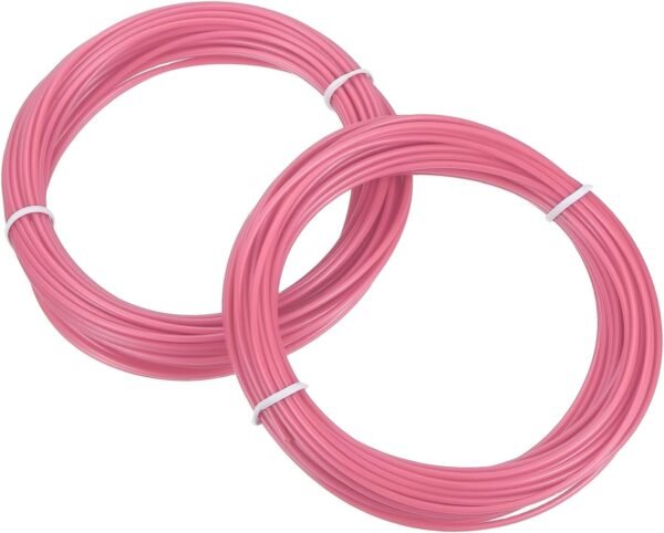 MECCANIXITY 2 Pcs 3D Pen Filament, 1.75mm Dia 33ft Length PLA 3D Printing Pen Filament Refills for 1.75mm 3D Printing Pen, Pink