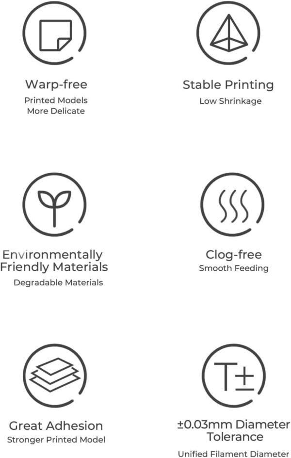 Official Creality Wood Filament PLA 1.75 mm, Woods 3D Printer Filament, More Than 30% Real Wood, Smooth Silk Texture, Toughness, 1kg(2.2lbs)/Spool 3D Printing Filament, for All FDM Printers - Image 7