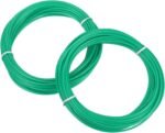 MECCANIXITY 2 Pcs 3D Pen Filament, 1.75mm Dia 33ft Length PLA 3D Printing Pen Filament Refills for 1.75mm 3D Printing Pen, Dark Green