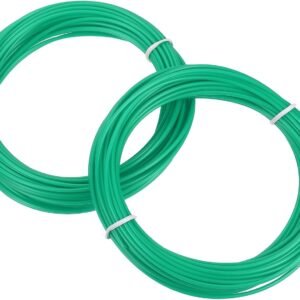 MECCANIXITY 2 Pcs 3D Pen Filament, 1.75mm Dia 33ft Length PLA 3D Printing Pen Filament Refills for 1.75mm 3D Printing Pen, Dark Green