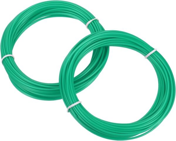 MECCANIXITY 2 Pcs 3D Pen Filament, 1.75mm Dia 33ft Length PLA 3D Printing Pen Filament Refills for 1.75mm 3D Printing Pen, Dark Green