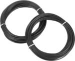 MECCANIXITY 2 Pcs 3D Pen Filament, 1.75mm Dia 33ft Length PLA 3D Printing Pen Filament Refills for 1.75mm 3D Printing Pen, Black
