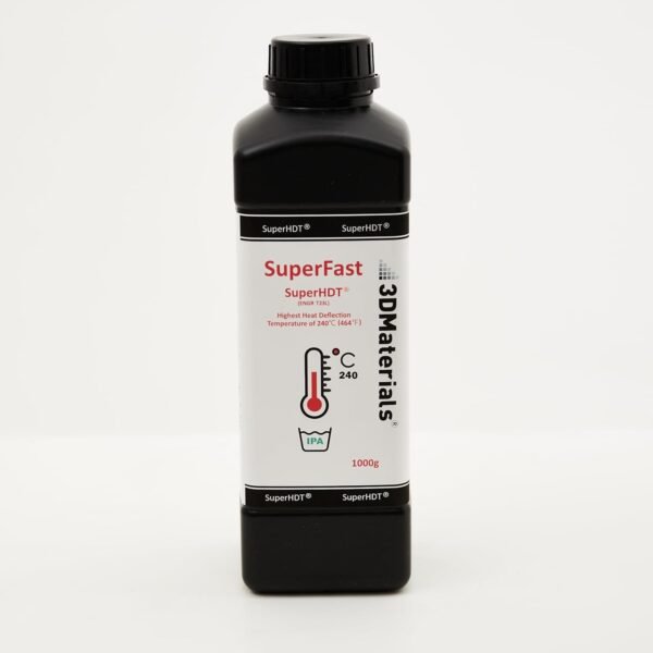 SuperHDT 3D Printer Resin, Highest Heat Deflection Temperature 464°F, Made in Korea by 3DMaterials (1000g, Amber) - Image 11