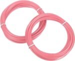 MECCANIXITY 2 Pcs 3D Pen Filament, 1.75mm Dia 33ft Length PLA 3D Printing Pen Filament Refills for 1.75mm 3D Printing Pen, Orange Red