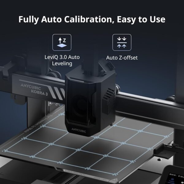 (Bundle Anycubic Kobra 3 Combo) Anycubic Multi Color 3D Printer, 600mm/s Max High Speed Support Multicolor Pringting - Image 7