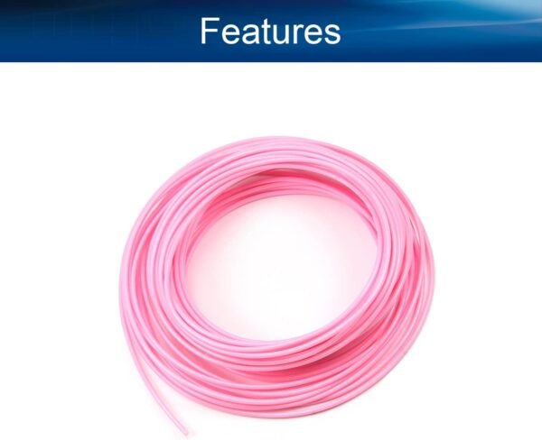 Heyiarbeit 3D Pen Filament Refills 32.8Ft 1.75mm PLA Filament Refills Dimensional Accuracy +/- 0.02mm for 3D Printer Pink - Image 3