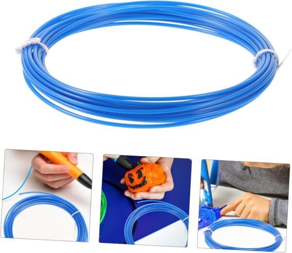 HEALLILY Pen Filament Abs 5m Filament for 3D Printing Pen Pla Low Shrinkage for 3D Objects Random - Image 6