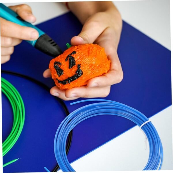 HEALLILY Pen Filament Abs 5m Filament for 3D Printing Pen Pla Low Shrinkage for 3D Objects Random - Image 9