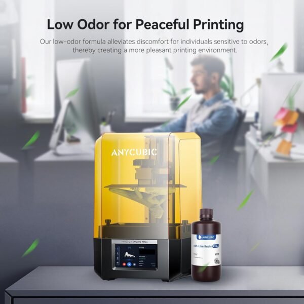 ANYCUBIC ABS-Like Resin Pro 2 Bundle, Upgraded 8K 3D Printer Resin with Enhanced Strength and Toughness, Wide Compatibility for All LCD Resin 3D Printers (4Packs*1kg Grey, 4kg in Total) - Image 4