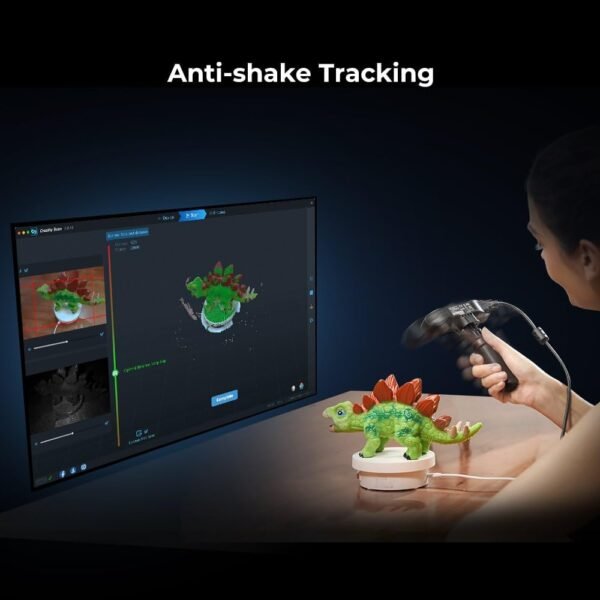 Creality CR Scan Ferret Pro 3D Scanner for 3D Printing, Handheld Wireless 3D Scanner with RGB Camera, 0.1mm Accuracy, Anti-Shake Tracking, Compatible with PC, iOS, Android - Image 3