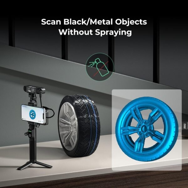 Creality CR Scan Ferret Pro 3D Scanner for 3D Printing, Handheld Wireless 3D Scanner with RGB Camera, 0.1mm Accuracy, Anti-Shake Tracking, Compatible with PC, iOS, Android - Image 8