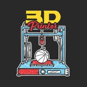 3D Printing Art Graphic Notebook: 3D Printing Graphic Art Graph Paper 5x5 Pages Maker Notebook / Journal Gift (6 x 9 - 110 graph paper 5x5 pages)