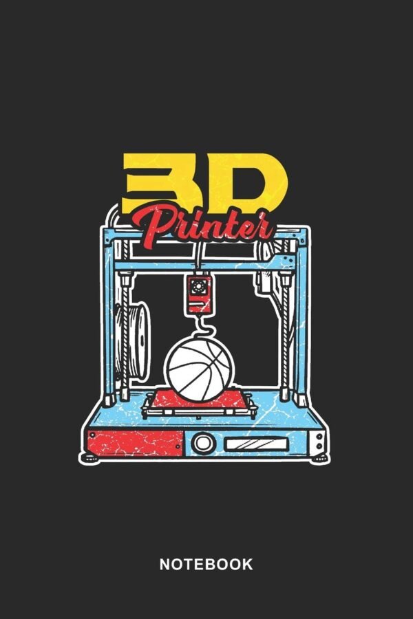3D Printing Art Graphic Notebook: 3D Printing Graphic Art Graph Paper 5x5 Pages Maker Notebook / Journal Gift (6 x 9 - 110 graph paper 5x5 pages)