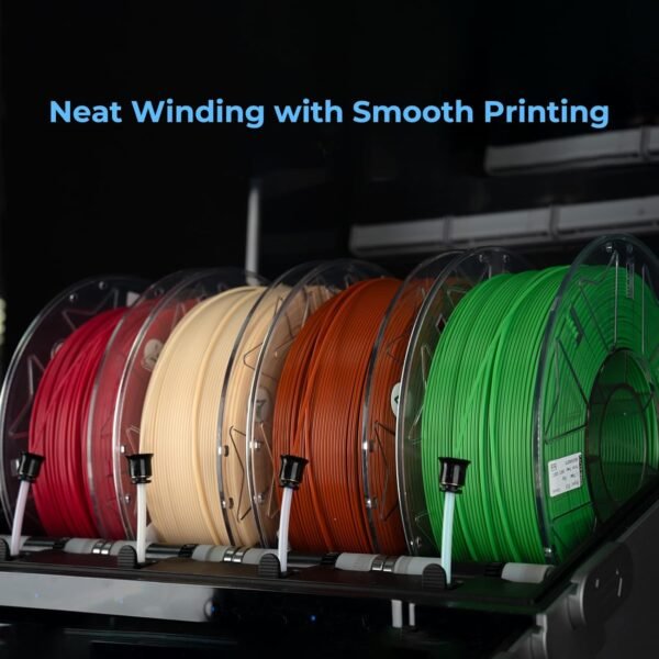 Creality Hyper PLA Filament 1.75mm, RFID 3D Printer Filament for High-Speed Printing up to 600mm/s, ±0.03mm Accuracy, 1KG/Spool (2.2lbs), 3D Printing Filament for Most 3D Printers (Grey) - Image 7