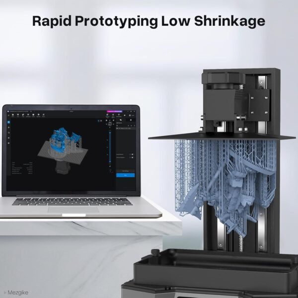 ELEGOO Standard LCD 3D Printer Resin, Fast UV-Curing 3D 405nm UV Resin Photopolymer Resin for High Precision Rapid LCD 3D Printing Beige 2000G - Image 5